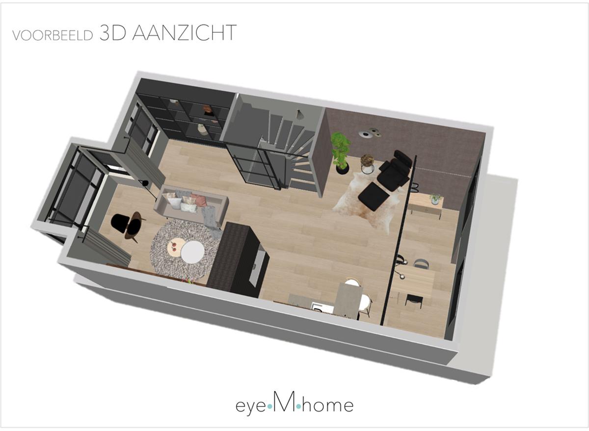 eyeMhome Lichtadvies Amsterdam | image van 3D aanzicht